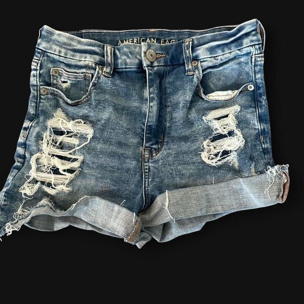 American-eagle Women's Blue and Navy Shorts